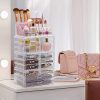 Makeup and Jewelry Storage Case Tower Display Organizer