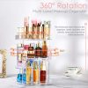 MoKo Makeup Organizer, Acrylic 360-degree Rotating
