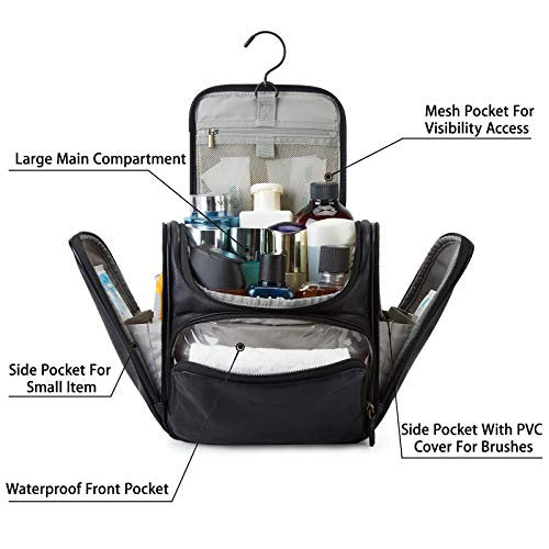 BAGSMART Toiletry Bag and Electronic Organizer