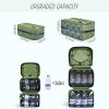 Journey Toiletry Bag for Males: Your Compact, Waterproof Travel Companion in Olive Inexperienced
