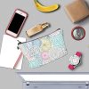 Cosmetic Bag for Women,Deanfun Mandala Flowers