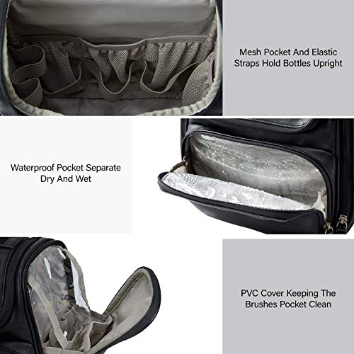 BAGSMART Toiletry Bag and Electronic Organizer