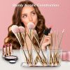 Makeup Brush Holder Organizer Acrylic Cosmetic Brushes Storage Box