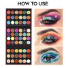 Eyeshadow Palette Glitter Pro 60 Colors EYESEEK