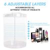 Adjustable Makeup 360 Degree Spinning Makeup Organizer