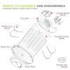 Rotating Makeup Organizer, Boxalls 360 Degree