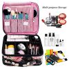 Makeup Case Large Professional Cosmetic Train Case Organizer