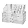 Jewelry and Cosmetic Storage Boxes with Brush Holder
