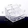 Clear Makeup Organizer for Brushes, Nail Polishes