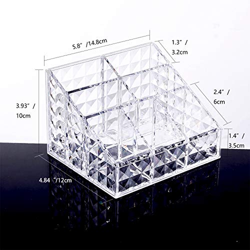 Clear Makeup Organizer for Brushes, Nail Polishes