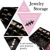 Costravio Giant Beauty Organizer – 13-inch Makeup Case with Jewelry Tray, Mirror, and Lockable Storage, Glitter Pink