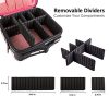 Beauty Organization with the Kootek 2-Layer Makeup Bag