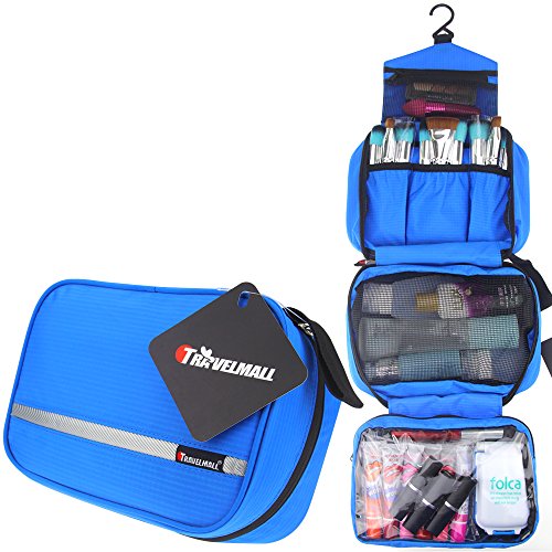 51WTxu-7WTL._SL500_ Waterproof Compact Hanging Travel Cosmetic Pouch