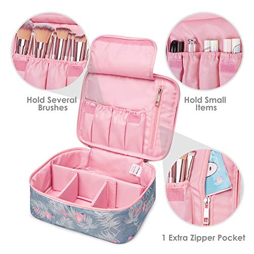 51WibiwNytL._SL500_ Large Cosmetic Bag Makeup Case Organizer