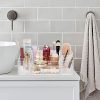 Clear Cosmetic Organizers With Drawer & Brush Holder Makeup Organizer