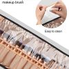 Relavel Makeup Brush Rolling Case