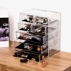 Makeup Organizer Acrylic Cosmetic with 7 Storage Drawers