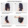 Lightweight Foldable Waterproof Duffel Journey Bag - Ideal for Travel, Camping, and More!