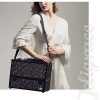 Star Pattern Makeup Case - The Ultimate XL Beauty Organizer with 6 Trays, Ideal for Beauty Enthusiasts and Professionals