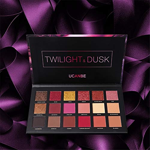 51XuorznQaL 18 Colors Highly Pigmented Eyeshadow Palette – For Vibrant, Long-Lasting Looks ✨