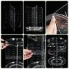Rotating Makeup Organizer Carousel Vanity