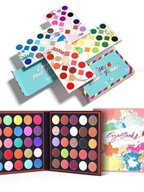 Makeup Palette And 50 Colors Shimmer Bright Color
