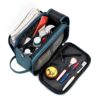 Streamline Your Travels with the Spacious and Foldable Journey Toiletry Bag in Blue