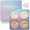 Highlighter Makeup Palette Set Long Lasting Waterproof Glow Bronzer