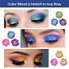 Neon Dream Palette: High-Pigment Eye Artistry with Unique Tools Included 🎨✨