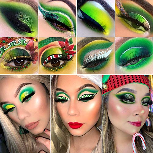 51Z8gP41SoL Vegan Avocado Green Eyeshadow Palette 15 Color Bright Eye Shadow