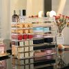 Maximize Your Space – Multifunctional Acrylic Makeup Organizer & Storage Stand