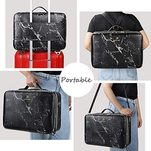51ZObX5rdEL._SL500_ Large Makeup Case Makeup Bag Organizer Large