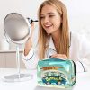 Portable Makeup Bag with Zipper for Women