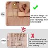 Large Jewelry Rolls Bag Foldable Hanging Organizer