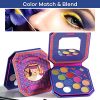 Neon Dream Palette: High-Pigment Eye Artistry with Unique Tools Included 🎨✨