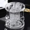 Makeup Organizer 360 Degree Rotating Transparent Waterproof