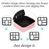 Makeup Bag Travel Cosmetic Bag Case Large Leather Cosmetic