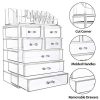 InnSweet Acrylic Makeup Organizer Cosmetic Storage Drawers