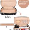 Makeup Brush Cosmetic Organizer Portable 2 layer