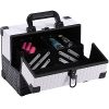 Professional 12” Make Up Artist Organizer Kit/Cosmetic Box Makeup Train Case