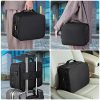 Kootek Large Travel Makeup Bag 3-Layer Cosmetic Train Case