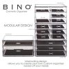 BINO 2 Drawer Acrylic Jewelry and Makeup Organizer