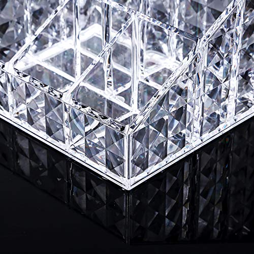 Clear Makeup Organizer for Brushes, Nail Polishes