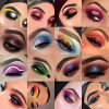 Rainbow Eyeshadow Palette Ultra Pigmented Powder Bright Vibrant