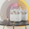 Keep It Neat: Makeup Organizer Box with Lid – Waterproof, Dustproof & Fully Open Design