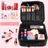 Makeup Travel Case, Makeup Case with DIY Adjustable