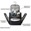 Hanging Toiletry Bag is a large, leather travel organizer