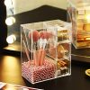 HOSEN Clear Acrylic Makeup Brush Holder Makeup organizer