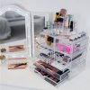 Sorbus Acrylic Cosmetics Makeup and Jewelry Storage Case