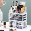 Makeup Organizer 3 Pieces Acrylic Cosmetic Storage